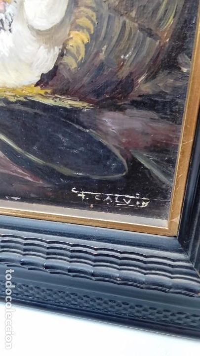 Arte: oleo sobre tablex-FRANCISCO CALVIN-1919 - Foto 3
