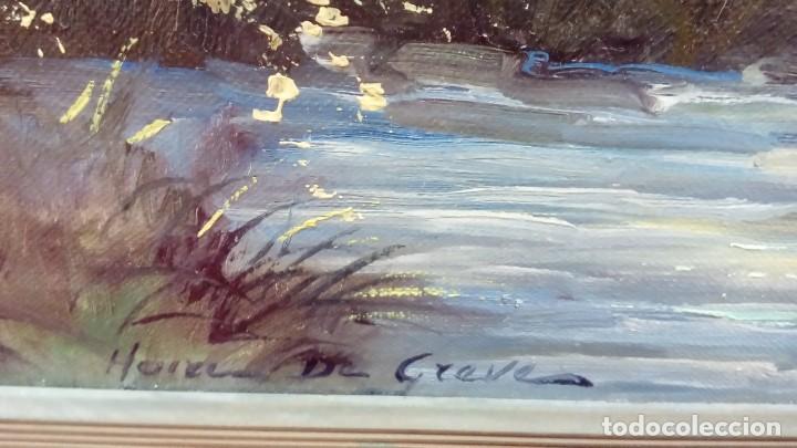 Arte: oleo sobre lienzo-Horace de Greve - Foto 3