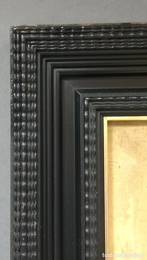 Arte: OLEO SOBRE LIENZO BODEGON CON MARCO NEGRO - Foto 8