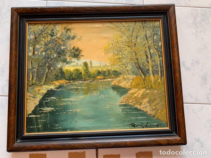 Arte: RAMON LARROSA * PAISAJE FLUVIAL - Foto 1