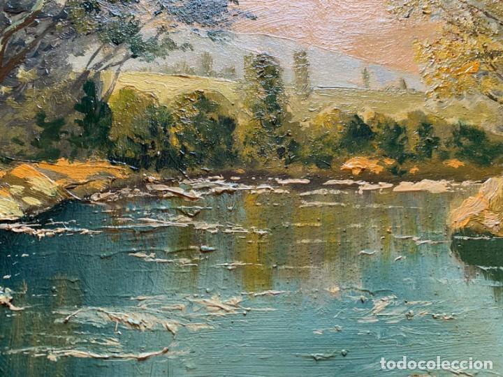 Arte: RAMON LARROSA * PAISAJE FLUVIAL - Foto 5