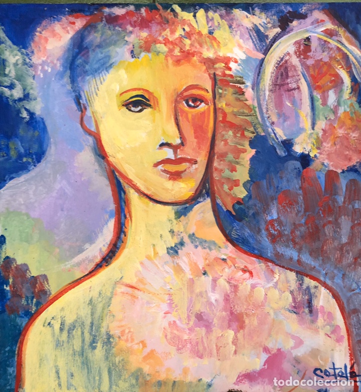Arte: Sol Catal&aacute;-&oacute;leo sobre panel.