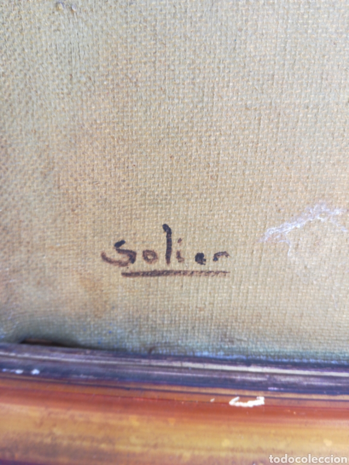 Arte: Solier . Bodegon, &oacute;leo sobre lienzo - Foto 3