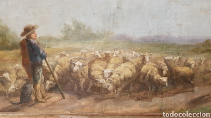 Arte: Pastor con ovejas - Foto 2