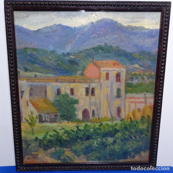 Kunst: olel firmado r.marti 1930.escuela catalana.buen trazo.