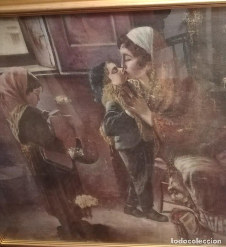 Arte: pintura sobre tapiz - Foto 8