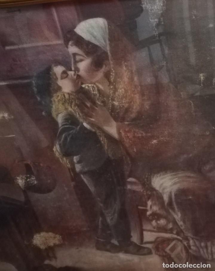 Arte: pintura sobre tapiz - Foto 9
