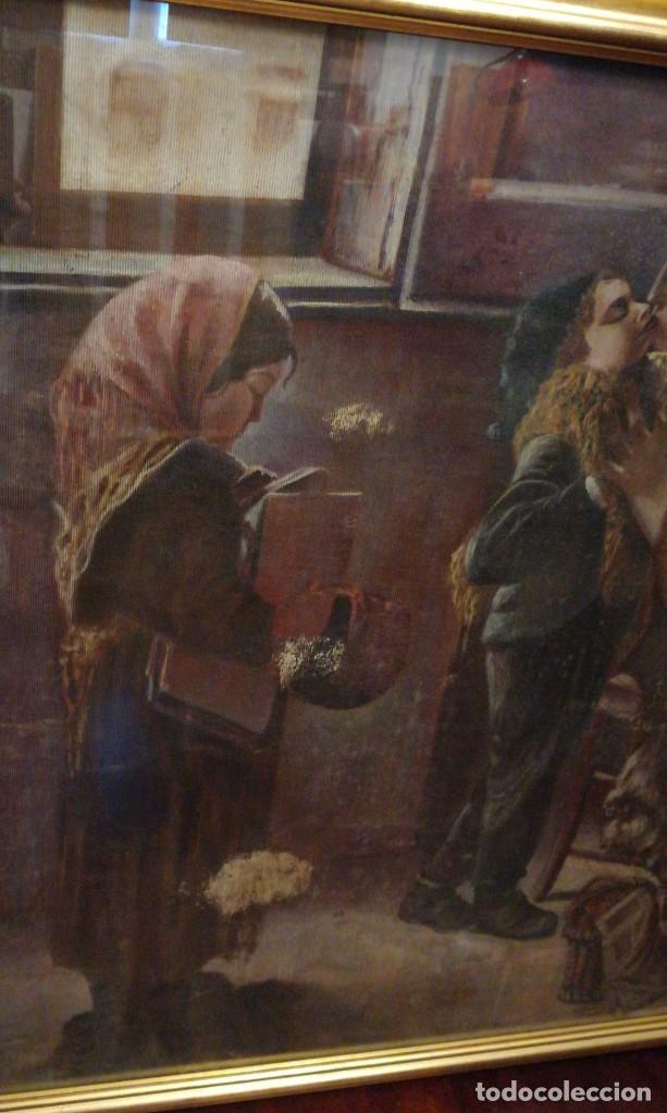 Arte: pintura sobre tapiz - Foto 11