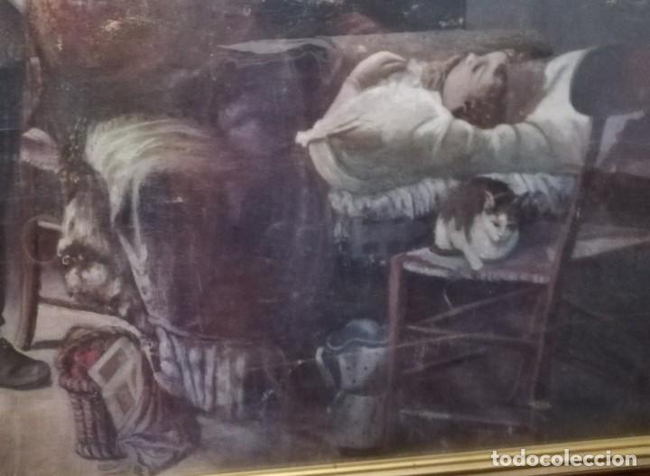 Arte: pintura sobre tapiz - Foto 16