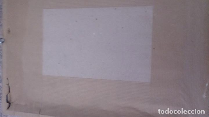 Arte: &Oacute;leo sobre tablex EL BESO 16x10ctms - Foto 2