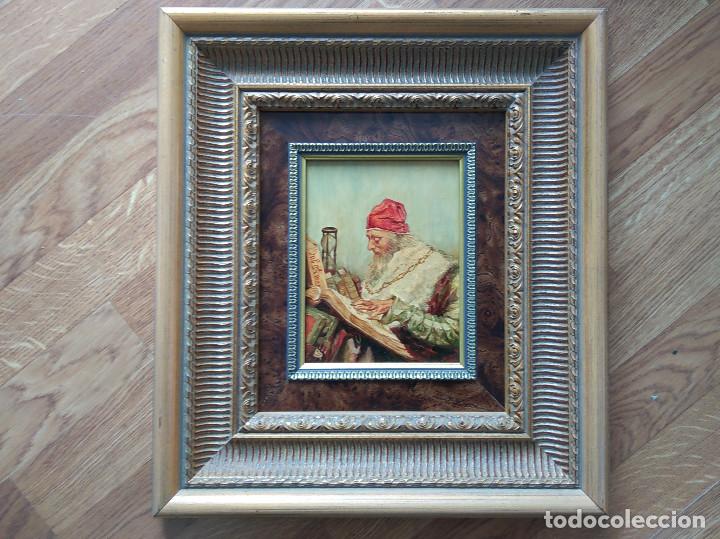 Arte: CUADRO AL OLEO &rdquo;EL ALQUIMISTA&rdquo; - Foto 1