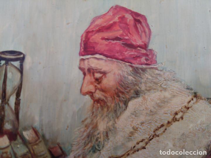 Arte: CUADRO AL OLEO &rdquo;EL ALQUIMISTA&rdquo; - Foto 3