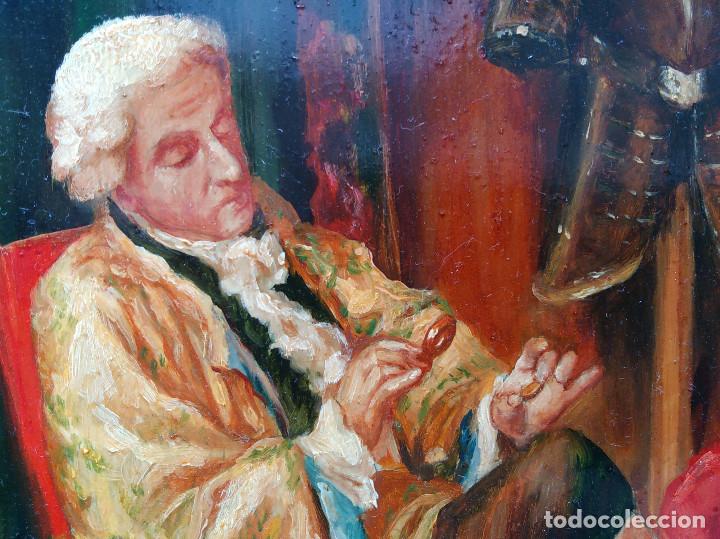 Arte: CUADRO AL OLEO &rdquo;EL COLECCIONISTA&rdquo; - Foto 4