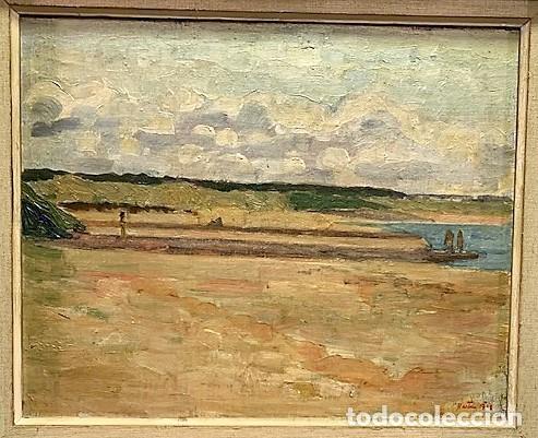 Arte: LOUIS BASTIN, OLEO S/TABLA. - Foto 2