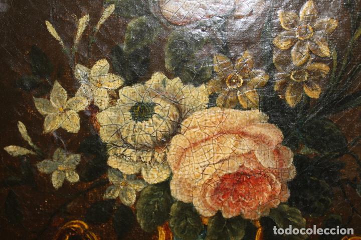 Arte: oleo sobre lienzo florero - Foto 3