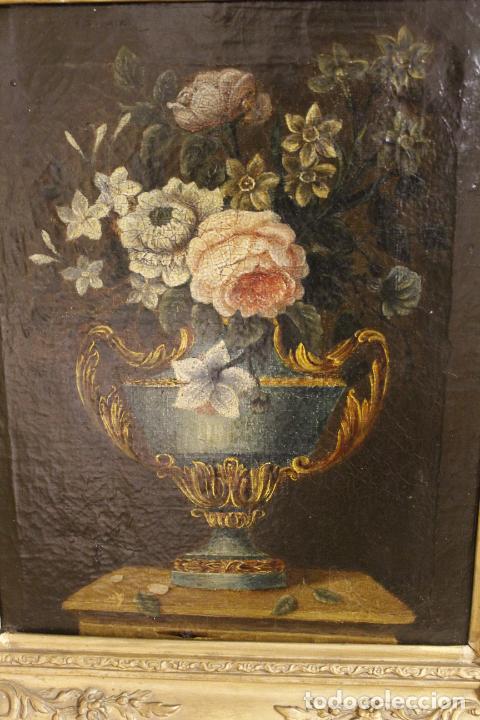 Arte: oleo sobre lienzo florero - Foto 17