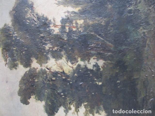 Arte: Oleo sobre lienzo siglo XIX - Foto 3