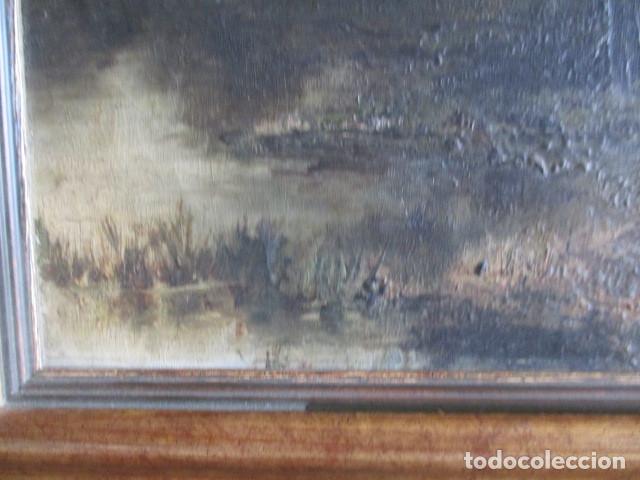 Arte: Oleo sobre lienzo siglo XIX - Foto 5