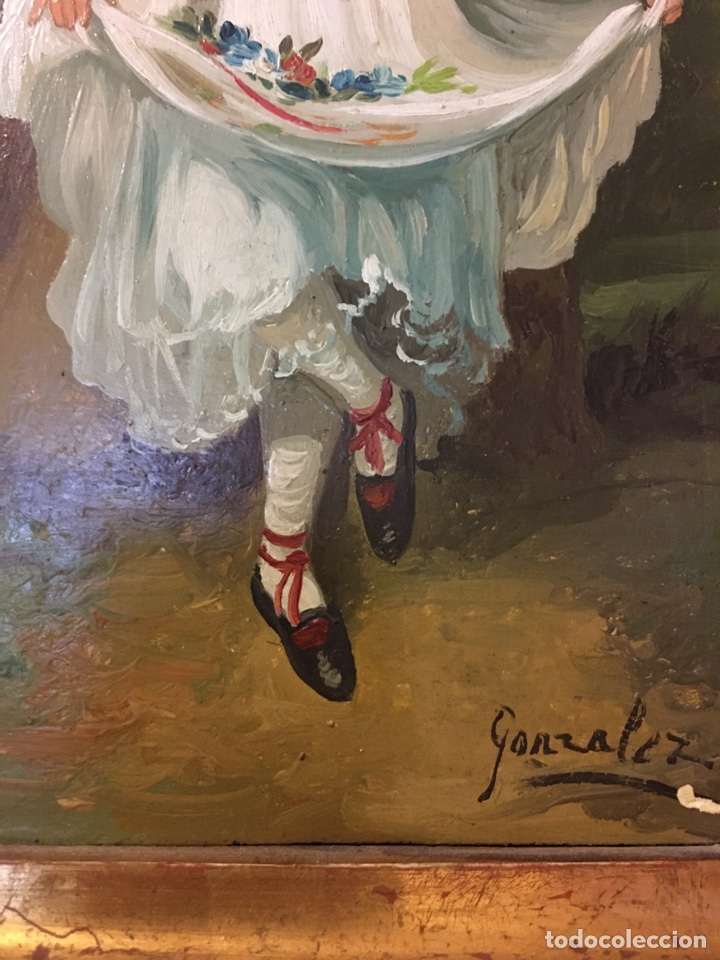 Arte: Ni&ntilde;a en el jard&iacute;n - Foto 2