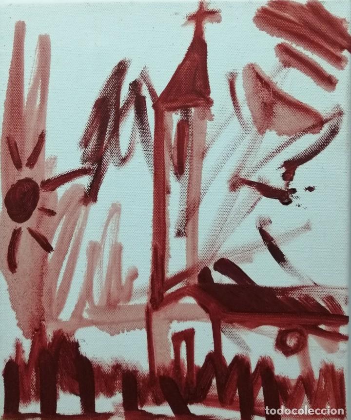 Arte: &Oacute;LEO SOBRE LIENZO 30x25 cm - Foto 1