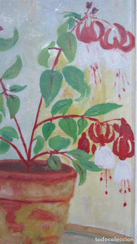 Arte: FLORERO. FIRMADO ISAAC. 71 - Foto 5