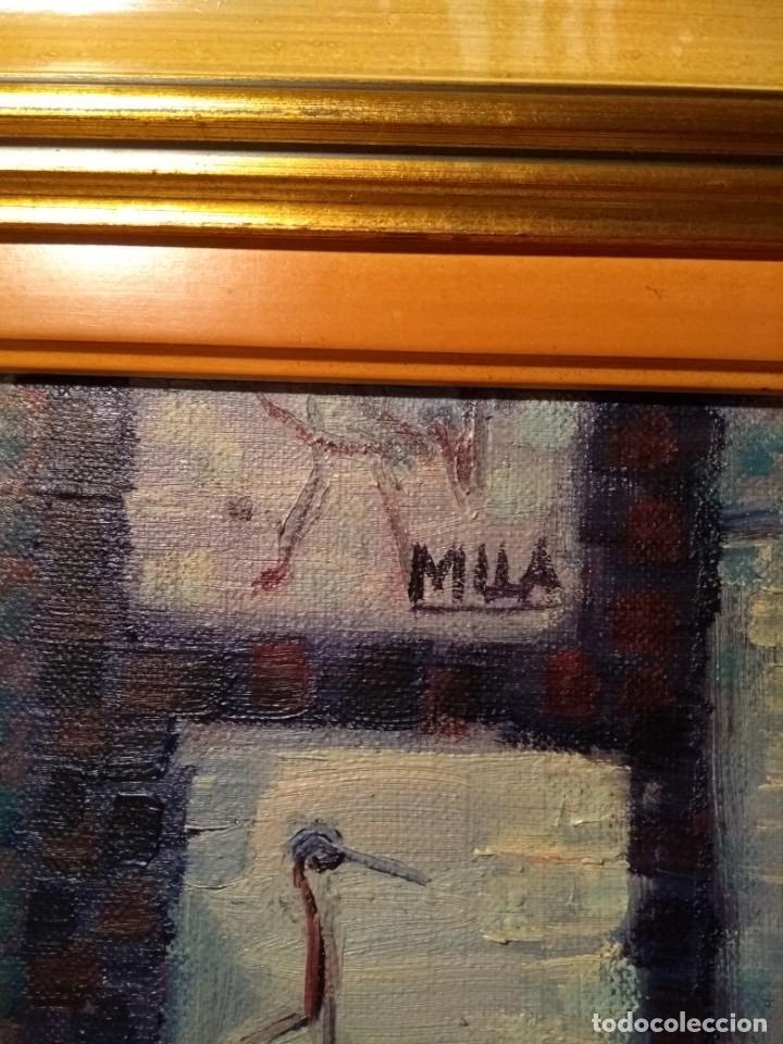 Arte: Cuadro. Oleo sobre lienzo. Mila. - Foto 2