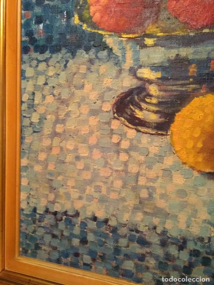 Arte: Cuadro. Oleo sobre lienzo. Mila. - Foto 4