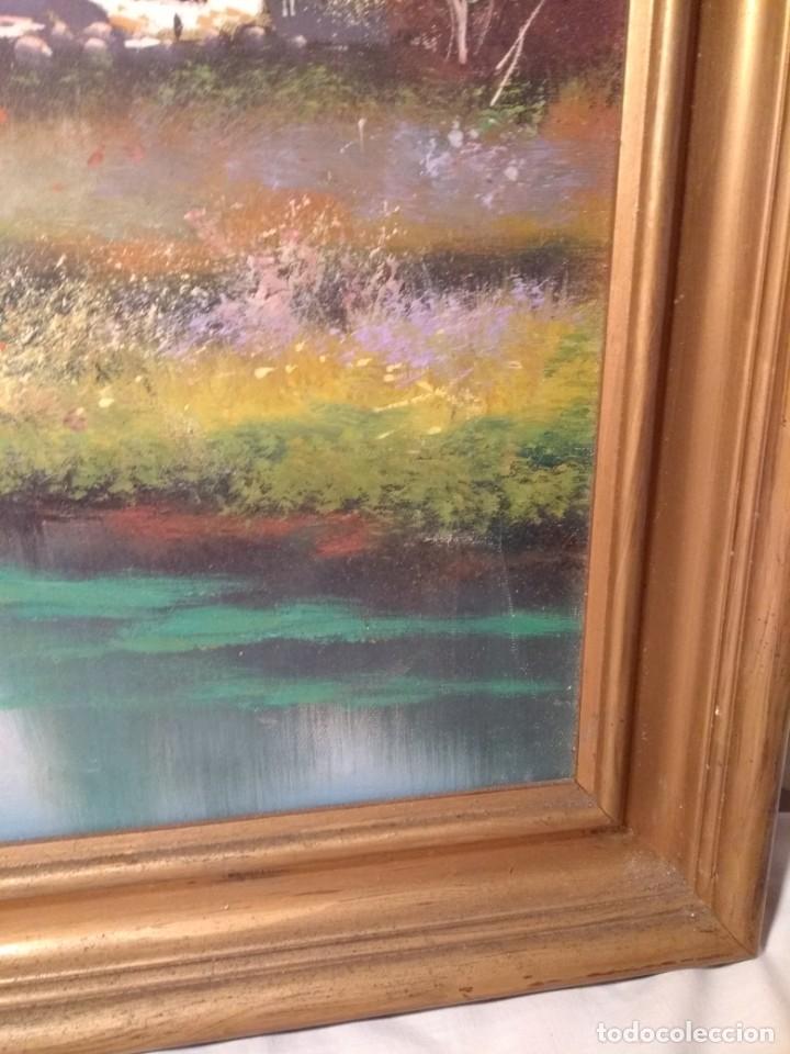 Arte: Cuadro. Oleo sobre lienzo. Autor desconocido. - Foto 6