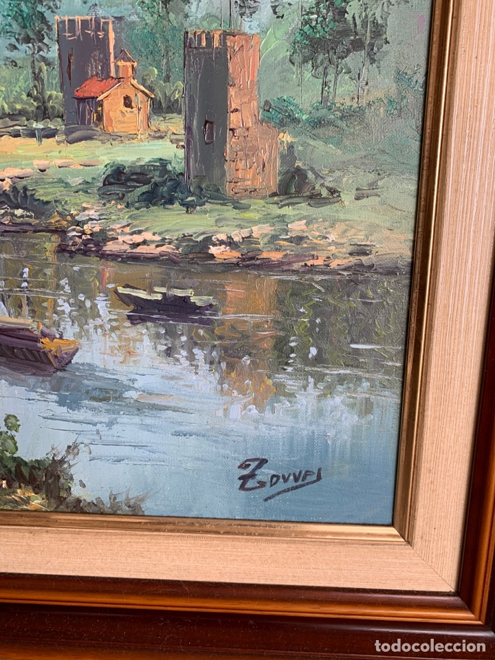 Arte: &Oacute;leo sobre lienzo de Torres - Foto 2
