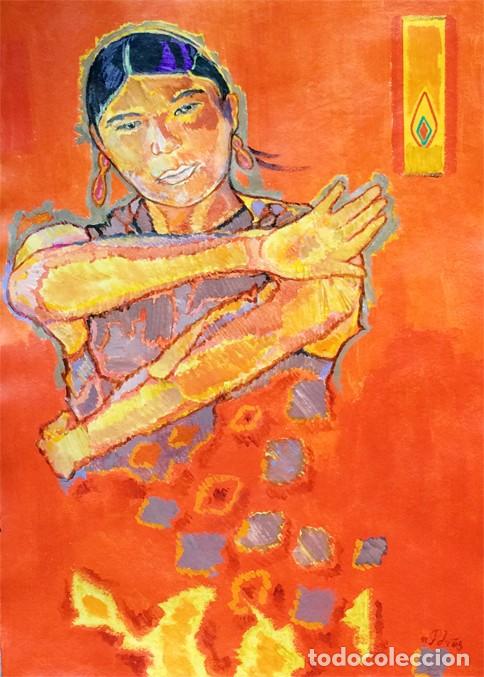 Arte: MIRADA GITANA - ARTE FLAMENCO - Foto 1