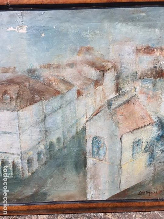 Arte: Oleo sobre lienzo COCO ARGUELLES 81 cms x 65 cms - Foto 5