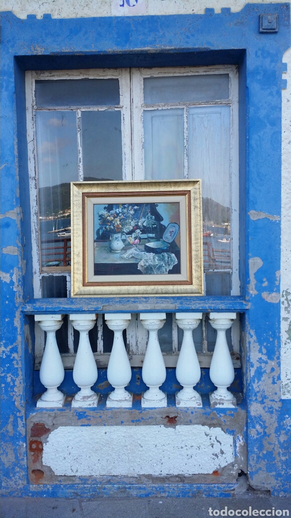 Arte: &Oacute;leo enmarcado d&eacute;cada de los 60'