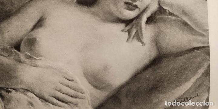 Arte: VIDAL ROLLAND. DESNUDO CON PALOMA - Foto 4