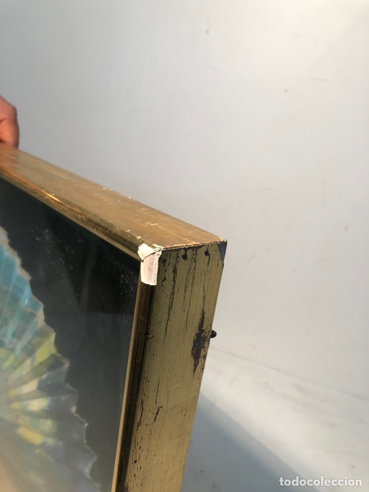 Arte: OLEO SOBRE ABANICO DE RAMON BOTER. - Foto 6