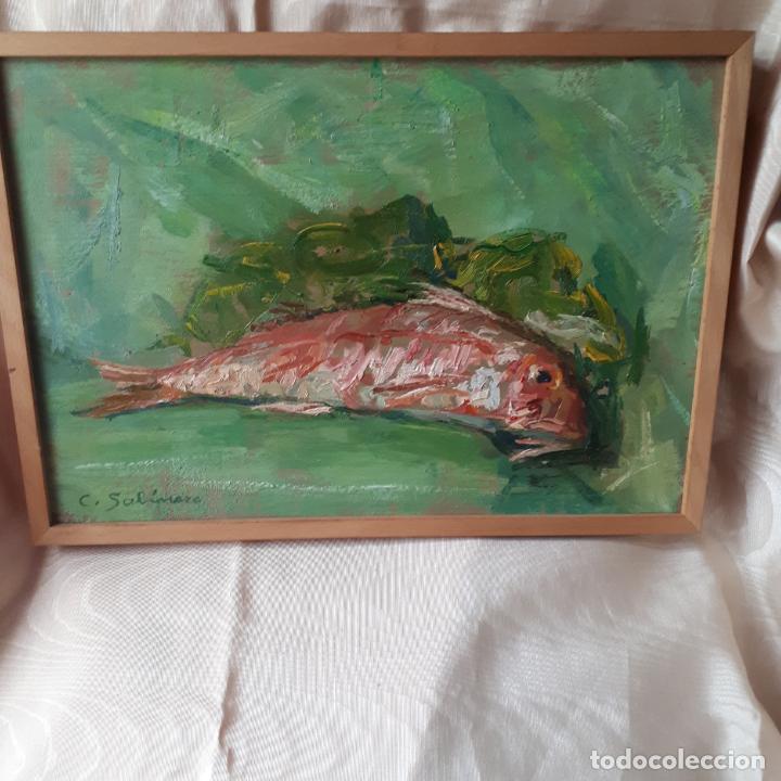 Arte: CONCEPCI&Oacute;N SALINERO FORCADA. &Oacute;LEO, BODEG&Oacute;N. - Foto 1