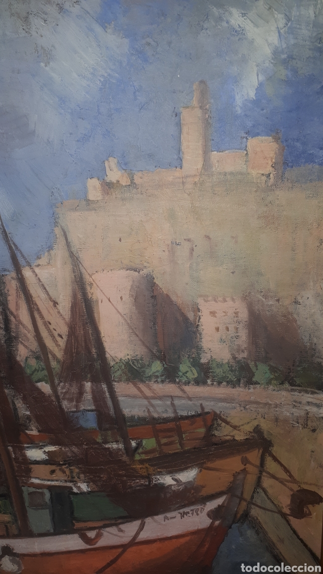 Arte: OLEO FIRMADO 1957 - Foto 3