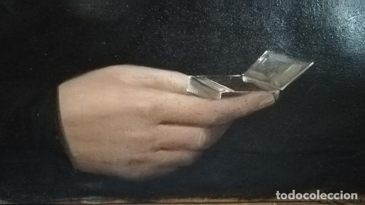 Arte: OLEO DAMA SIGLO XIX - Foto 4