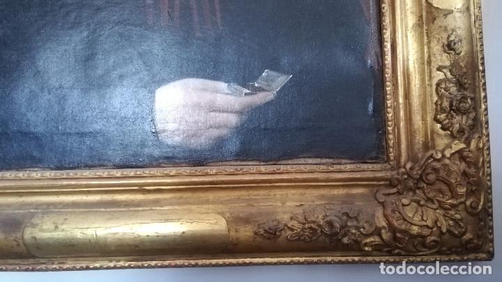 Arte: OLEO DAMA SIGLO XIX - Foto 8