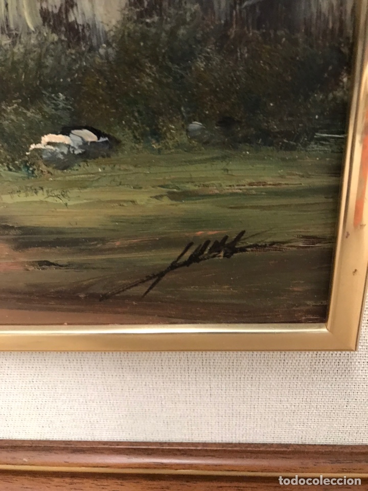 Arte: CUADRO &Oacute;LEO SOBRE TABLA FIRMADO - Foto 2