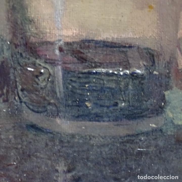Arte: &Oacute;leo bodegon de Ramon sanvisens marfull. - Foto 7