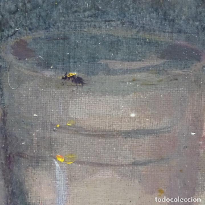 Arte: &Oacute;leo bodegon de Ramon sanvisens marfull. - Foto 8