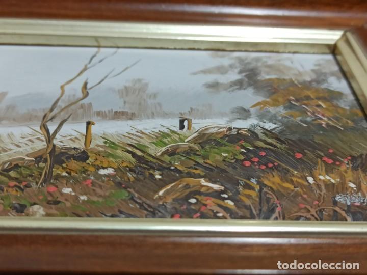 Arte: Pareja de marinas sobre tabla. - Foto 4