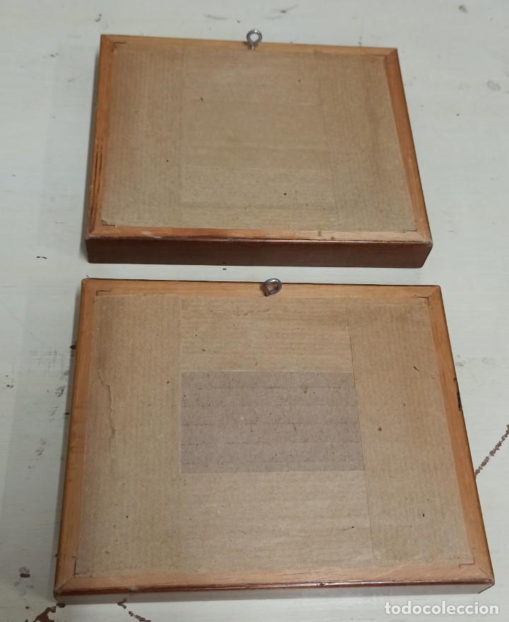 Arte: Pareja de marinas sobre tabla. - Foto 6