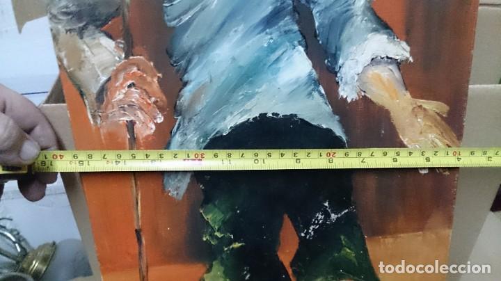Arte: &Oacute;leo sobre lienzo ( payaso. ) - Foto 2