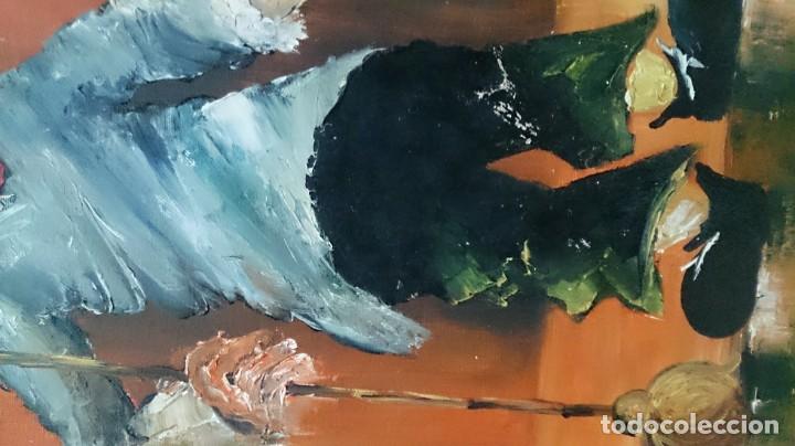 Arte: &Oacute;leo sobre lienzo ( payaso. ) - Foto 10