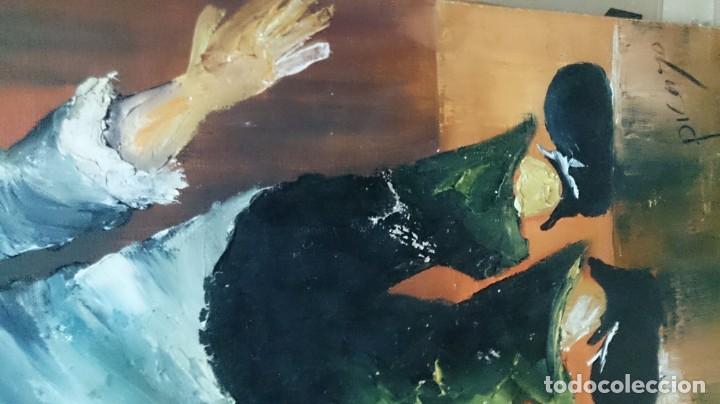 Arte: &Oacute;leo sobre lienzo ( payaso. ) - Foto 11