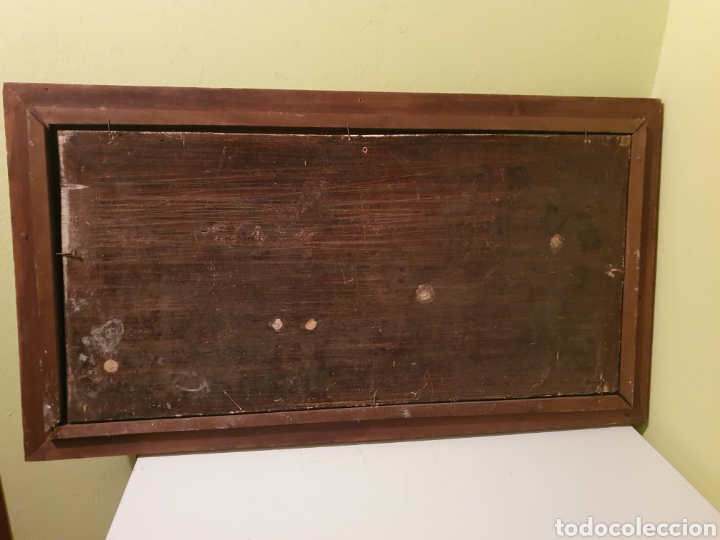 Arte: ANTIGUO Y GRAN BODEGON PINTADO AL OLEO SOBRE TABLA - Foto 7