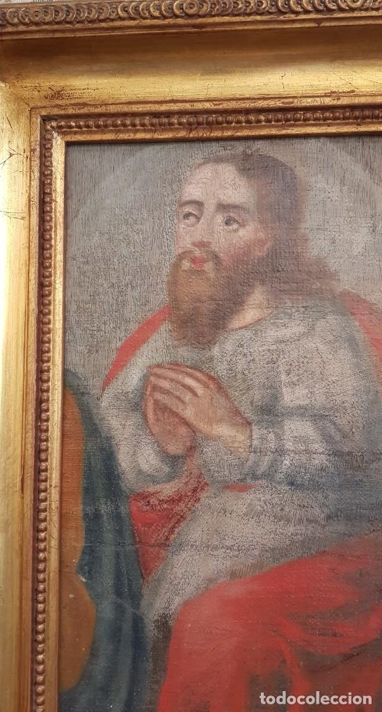 Arte: Santo orando. &Oacute;leo/Lienzo - Foto 5