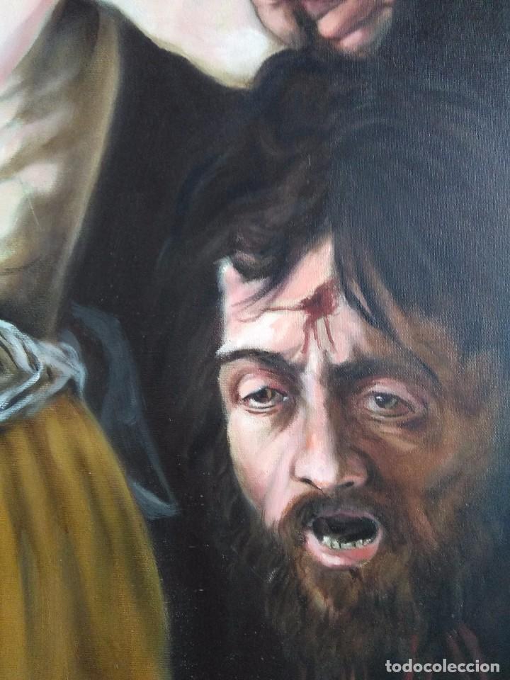 Arte: David / copia de Caravaggio / O/L - Foto 2