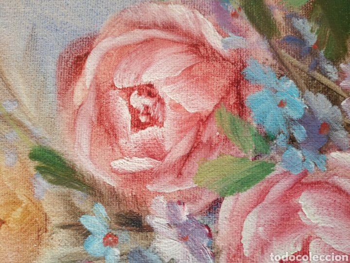 Arte: Cuadro al oleo flores - Foto 3
